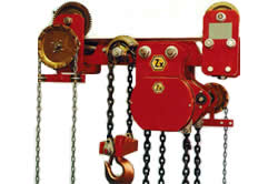 Articulated Chain Hoists - an ideal solution when the beam radius is limited