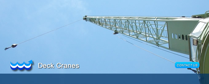 BLMS Deck Cranes – a range of high quality fixed and knuckle boom pedestal cranes for deck and offshore applications