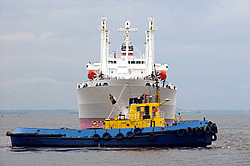 Emergency Towing Systems are designed to make it easy for a tug to pick up the towing line of a stricken ship