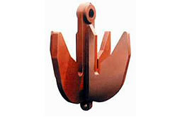 Our grapnel anchors are used to retrieve chain and wire which have become detached from the vessel or winch