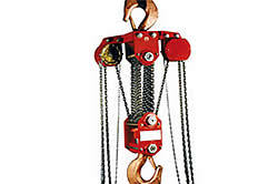 Hook Suspension Chain Hoists Range