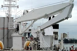 Our Telescopic Cranes can found on ship decks and oil production platforms / supply vessels